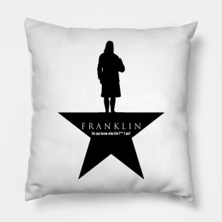 Franklin's Song (Censored) Pillow