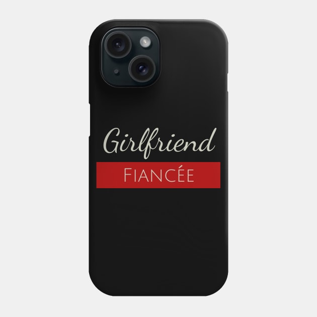 Girlfriend Fiancee Phone Case by Parin Shop