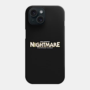 John Carpenter's NIGHTMARE - Horror Multiverse Parody Shirt Phone Case