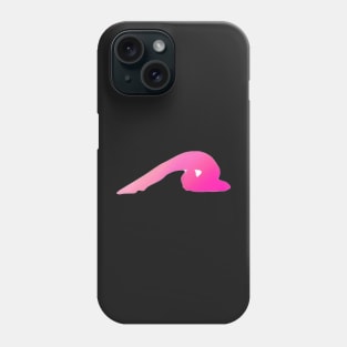 An athlete doing contortion Phone Case