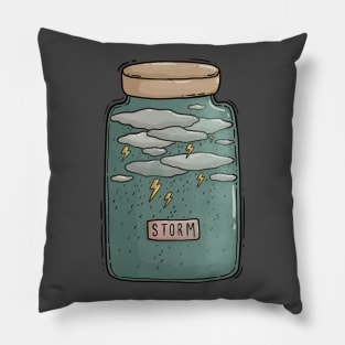 Stormy Jar Pillow
