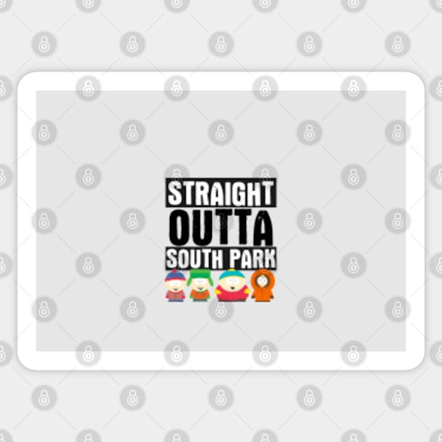 Straight outta South park - South Park - Sticker