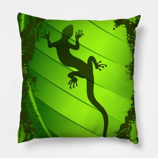 Gecko Lizard Pillow