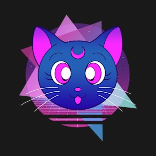 Vaporwave Luna T-Shirt