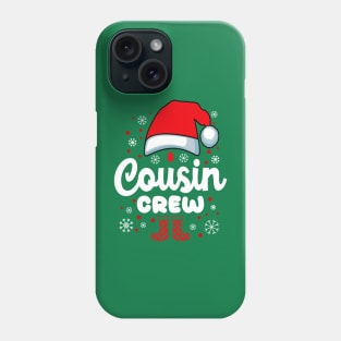 Santa Hat Cousin Christmas Family White Red Phone Case