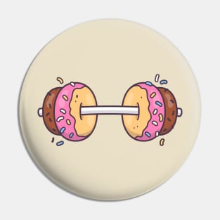 Donuts Barbell Pin