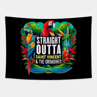 Straight Outta Saint Vincent and the Grenadines Tapestry