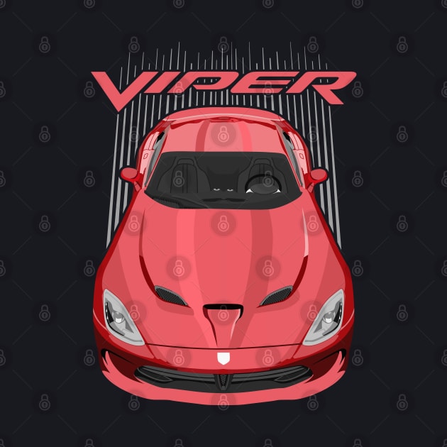 Viper SRT-red by V8social