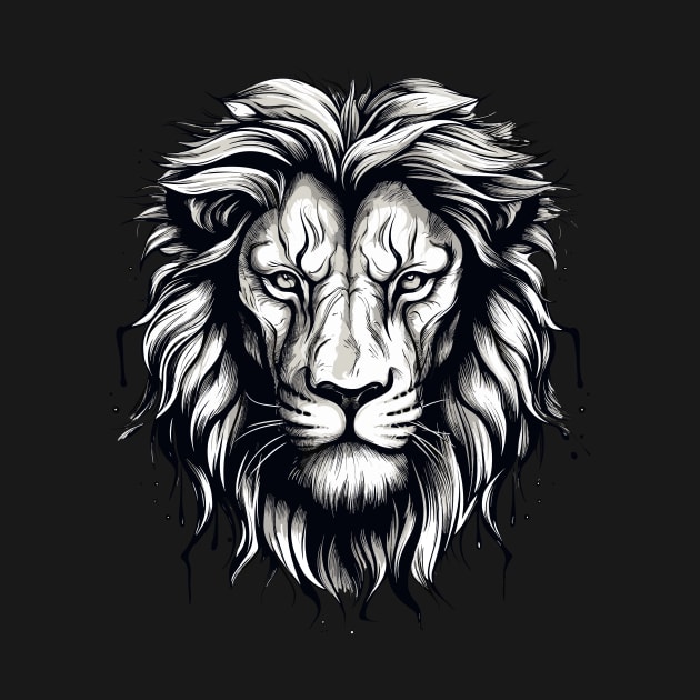 Majestic Lion Design, African Animal, King of the Jungle by MC Digital Design