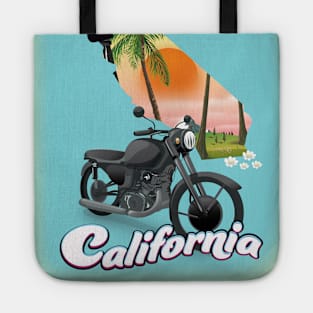 Vintage Californian travel poster Tote