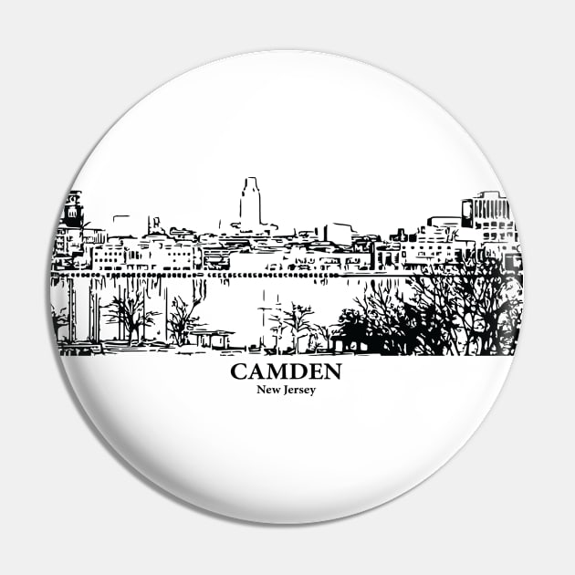 Camden - New Jersey Pin by Lakeric