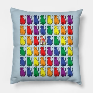 Pride of Cats Pillow