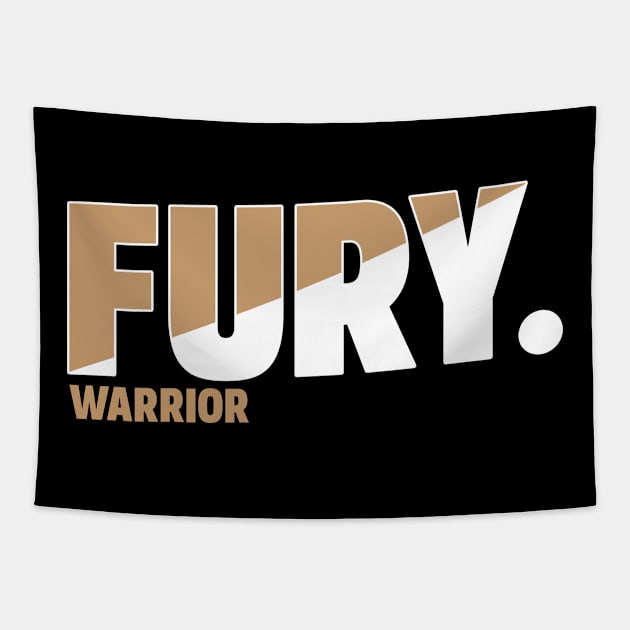 Fury Warrior Tapestry by Sugarpink Bubblegum Designs