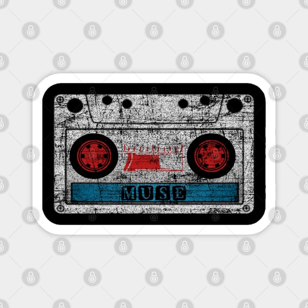 muse cassette Magnet by Vartiz