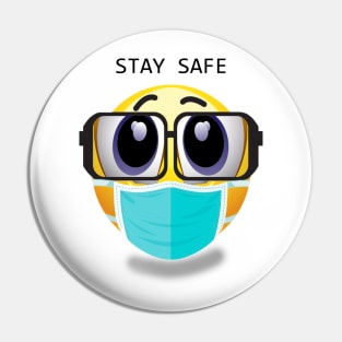 STAY SAFE Pin