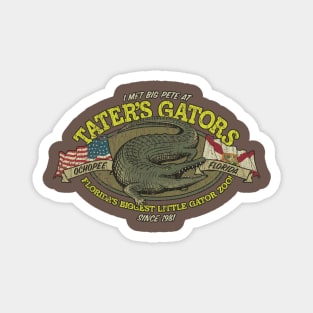 Tater's Gators 1981 Magnet