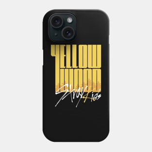 Kpop Stray Kids Yellow Wood Phone Case