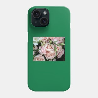 Paris Pink Valentine's Day Roses Phone Case