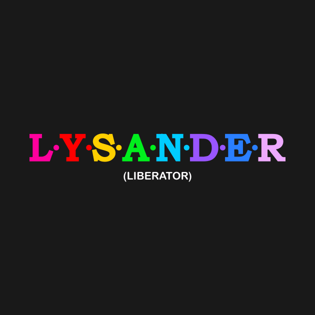 Lysander  -Liberator. by Koolstudio