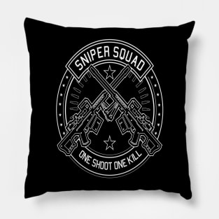 Sniper Squad Pillow