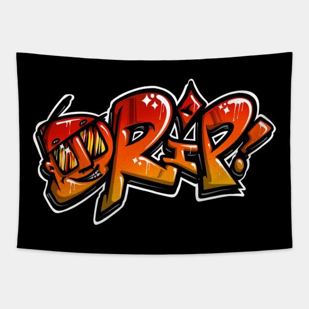 DRIP Tapestry by Graffitidesigner