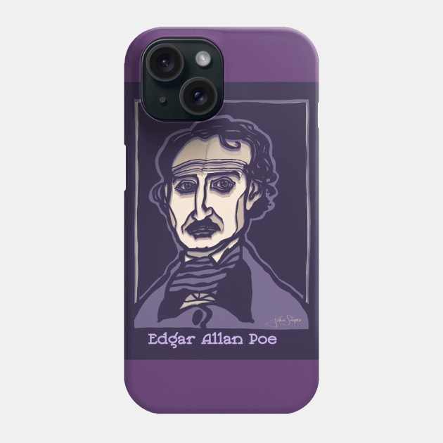 Edgar Allan Poe Phone Case by JSnipe