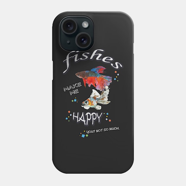 Fishes Phone Case by obscurite