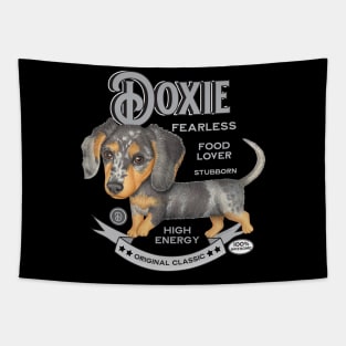 Dappled Dachshund Walking Tapestry