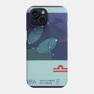 Libra the Scales, Vintage Signs of the Zodiac Phone Case