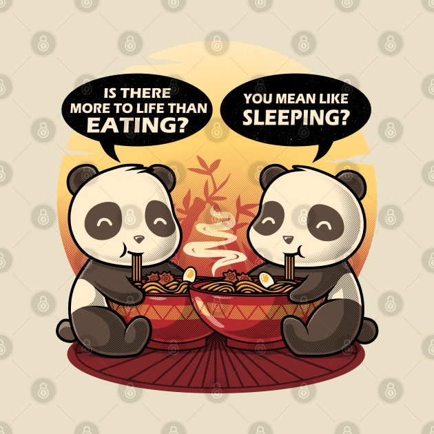 Panda's Life - Funny pandas by eriondesigns