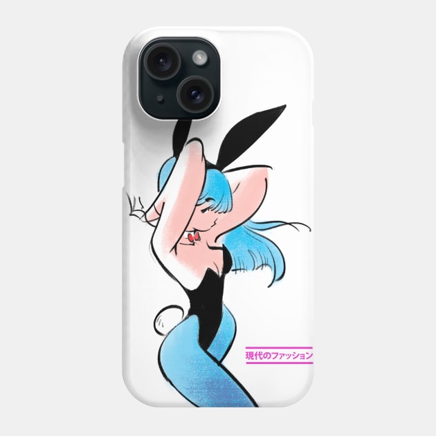 Bunny Girl Phone Case by philtomato