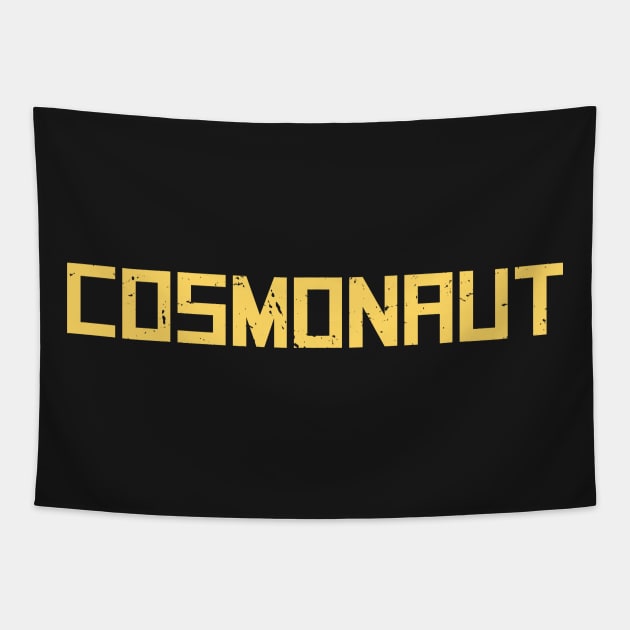 Cosmonaut - Retro Soviet Union Design Tapestry by MeatMan