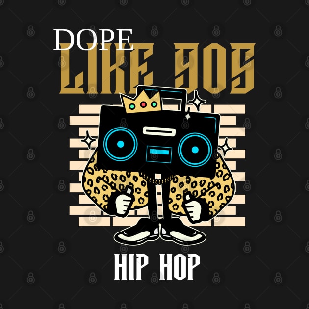 Dope like 90s hip hop by Rdxart