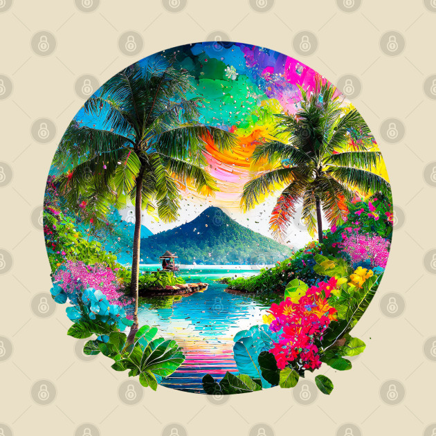 Tropical Island by CreativePhil