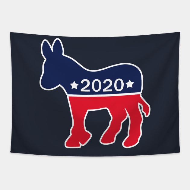 Democratic Donkey Tapestry by valentinahramov