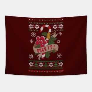 Christmas 2020 - Suck it! Tapestry