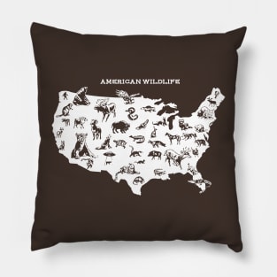American Wildlife Pillow
