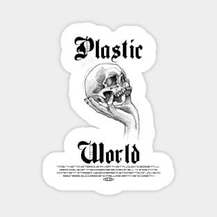 PLASTIC WORLD Magnet