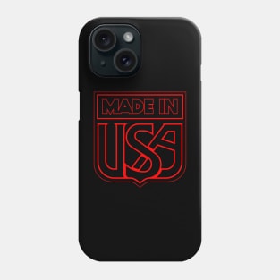 MADE IN USA - F X R - Red pinstripe Phone Case