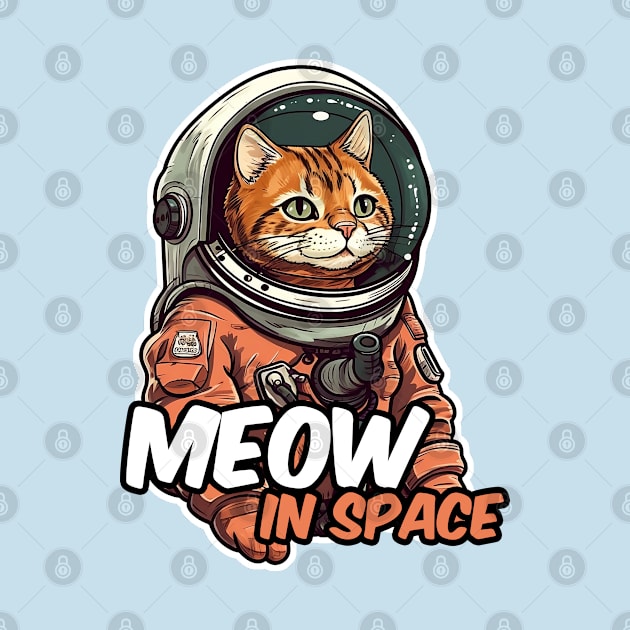 Astronaut cat by AestheticsArt81