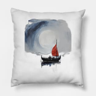 Sailing Boat Pillow