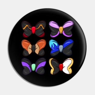 Villains Bows Pin