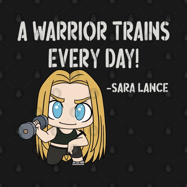 A Warrior Trains Every Day! - Sara Lance v1 by RotemChan