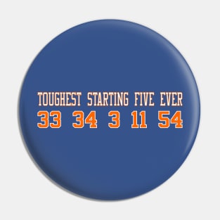 New York Knicks 90s / The Toughest Starting 5 Ever Pin