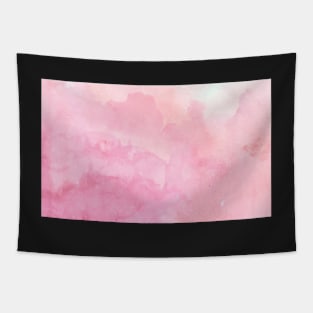 Pink Watercolor Background Tapestry