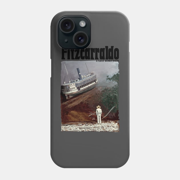 Fitzcarraldo movie Illustration Phone Case by burrotees