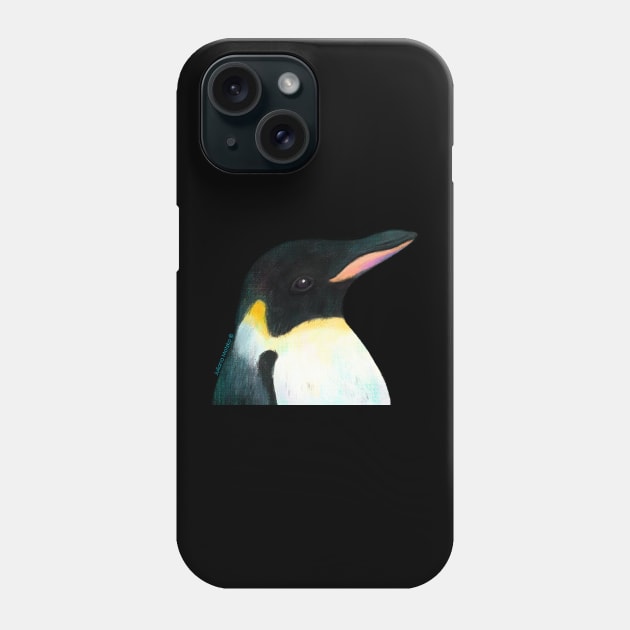 Emperor Penguin Phone Case by julianamotzko