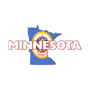 Minnesota Colored State T-Shirt