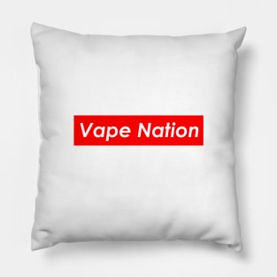 Vape Nation (Red) Pillow