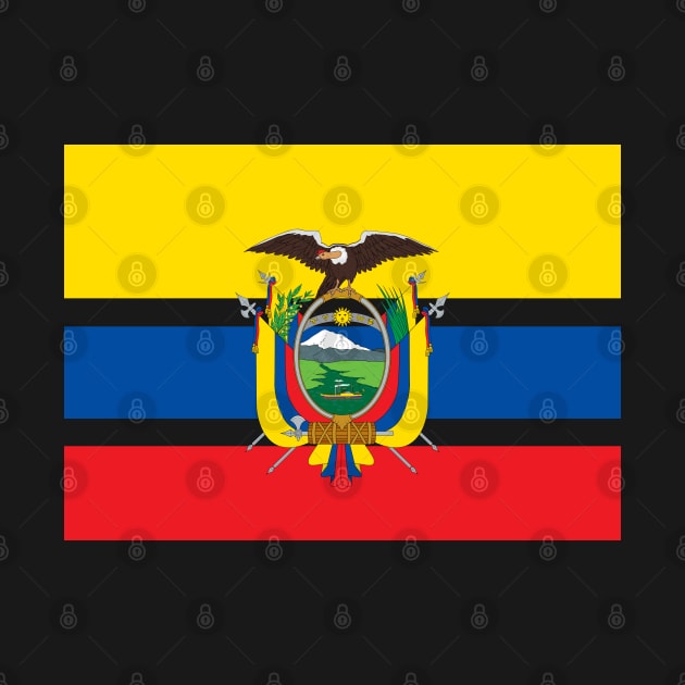 Ecuador Flag by Historia